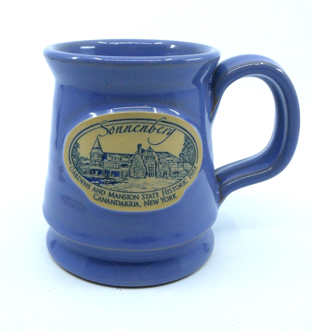 Deneen Pottery Sonnenberg Gardens Mansion Canandaigua NY Coffee Mug